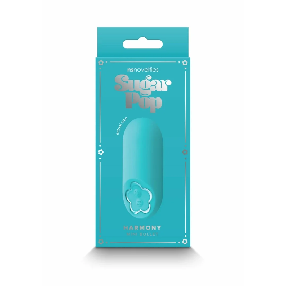 NS Novelties Sugar Pop Harmony mini masażer silikonowy wodoodporny 10 trybow — zdjęcie 2