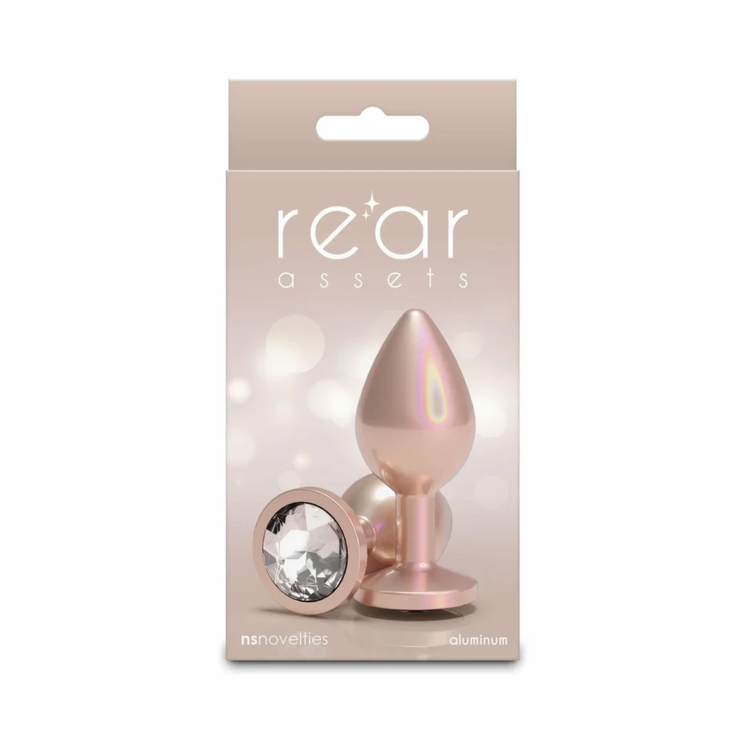 nsnovelties Iridescent Plug Medium chromowana anatomiczna średnia — zdjęcie 2