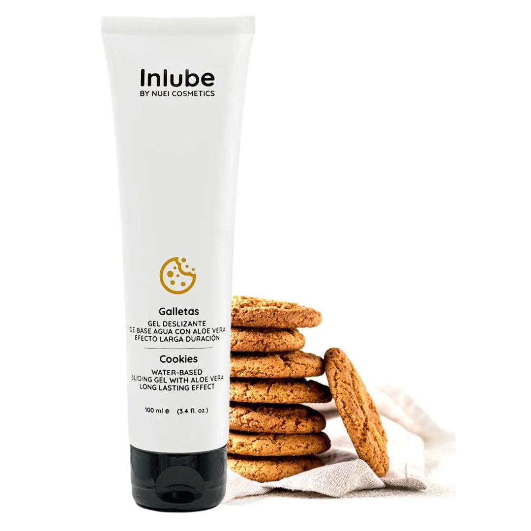NUEI Inlube Water-Based Sliding-Gel Cookies 100ml - Wegański żel nawilżający — zdjęcie 2