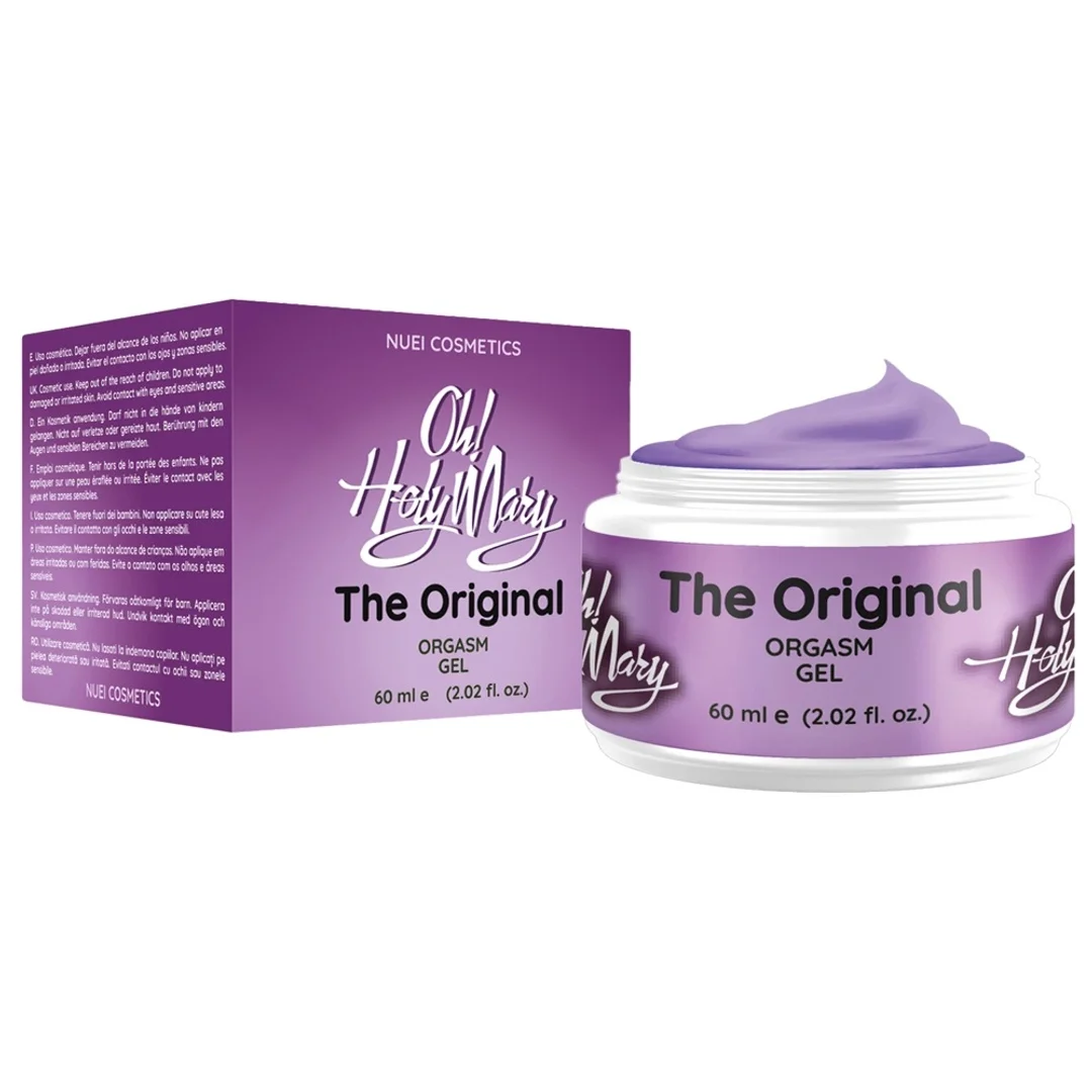 Nuei Oh Original Orgasm Gel 60 ml - Wegański żel stymulujący z olejem konopnym — zdjęcie 2