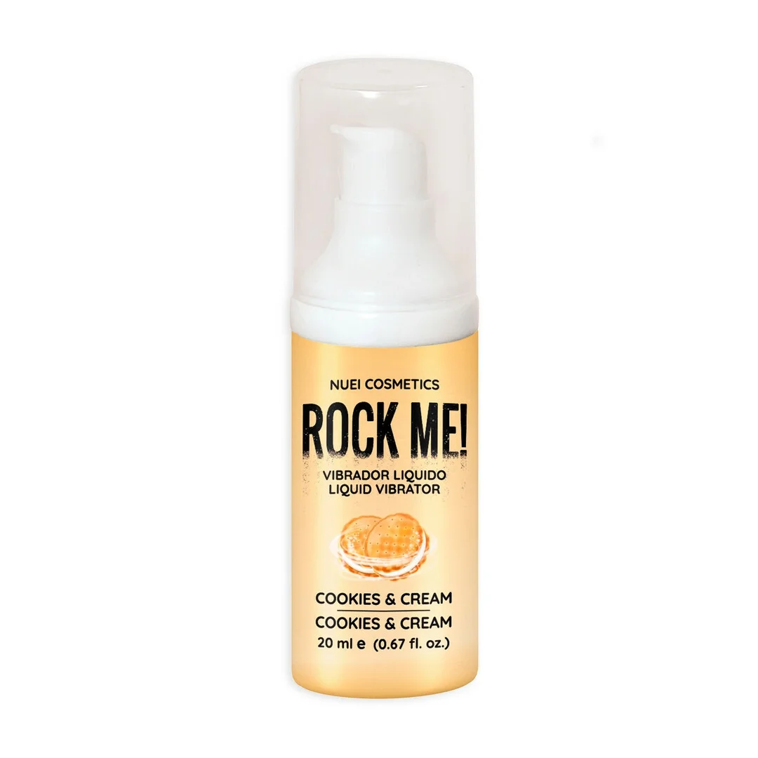 Nuei Rock Me! Żel stymulujący Cookies & Cream 20ml, efekt wibrujący — zdjęcie 2