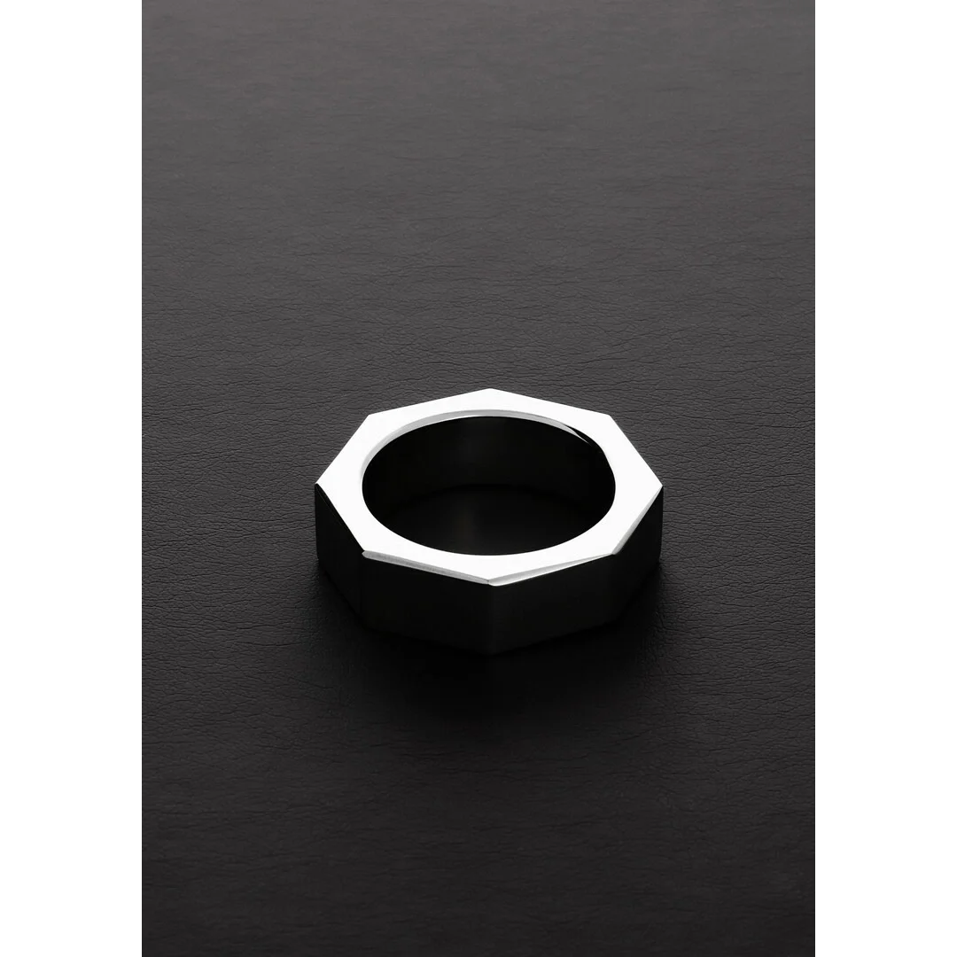 NUT Stalowy pierścień intymny 15x6x45mm - trwałość i elegancja — zdjęcie 4