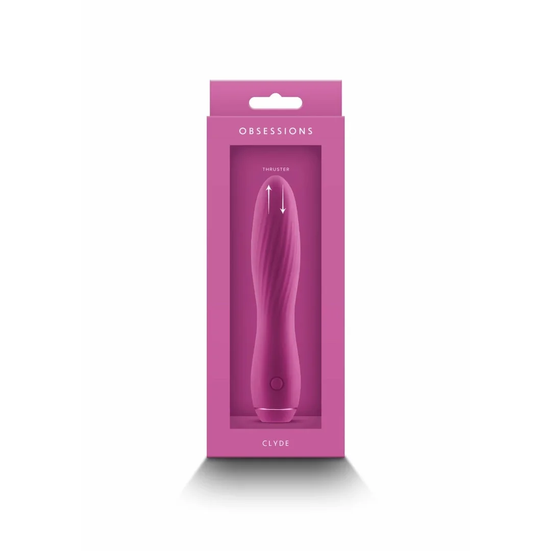 Obsession Clyde silikonowy model wibrujący, ładowalny, wodoodporny — zdjęcie 2