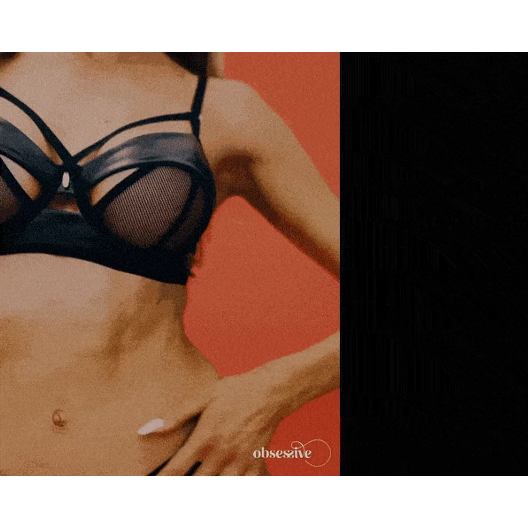 Obsessive Dominna komplet bielizny 2-częściowy czarny, regulacja S/M — zdjęcie 9