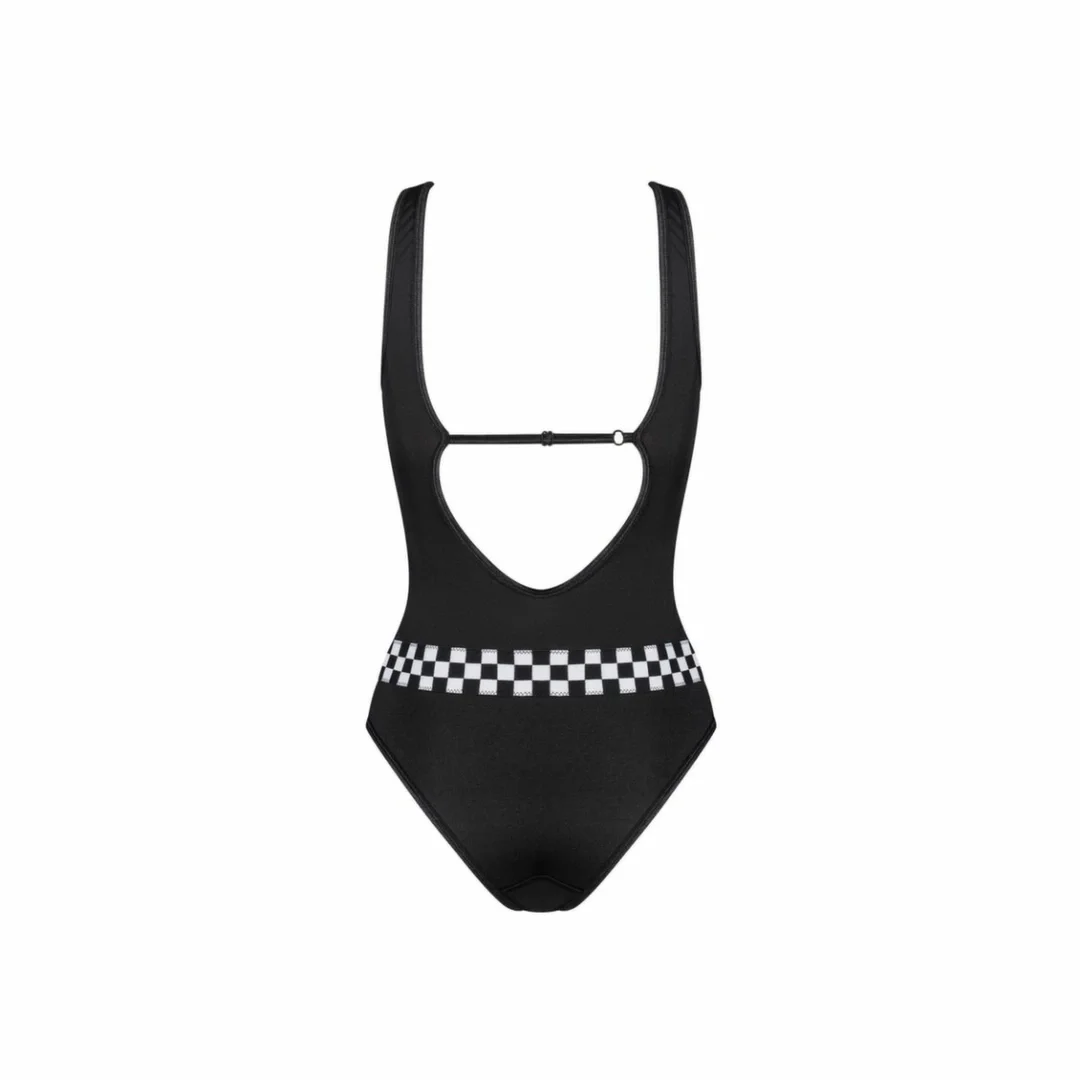 Obsessive Rallien Teddy Czarny - Sportowy Body z Regulacją XL/2XL — zdjęcie 4