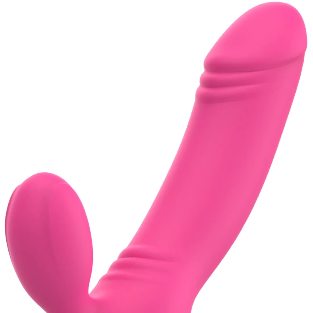 Ohmama BIX Xmas Edition rożowy - urządzenie podwojnej stymulacji G-Spot IPX6 — zdjęcie 3