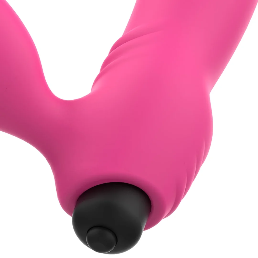 Ohmama BIX Xmas Edition rożowy - urządzenie podwojnej stymulacji G-Spot IPX6 — zdjęcie 5