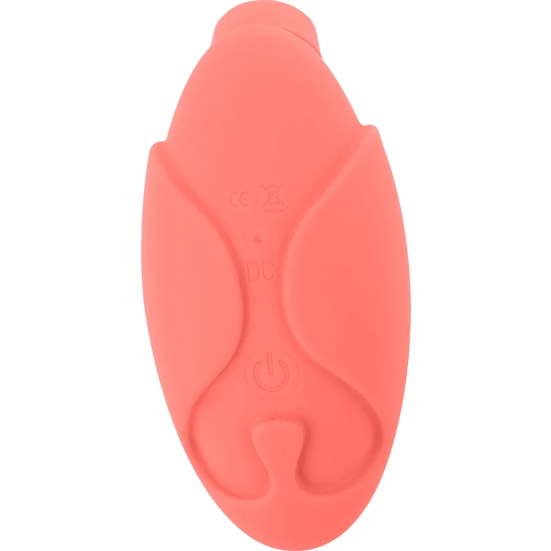 OHMAMA Coralowy Stymulator Falowy z 10 Trybami i Ładowaniem USB 10x5,5cm — zdjęcie 2