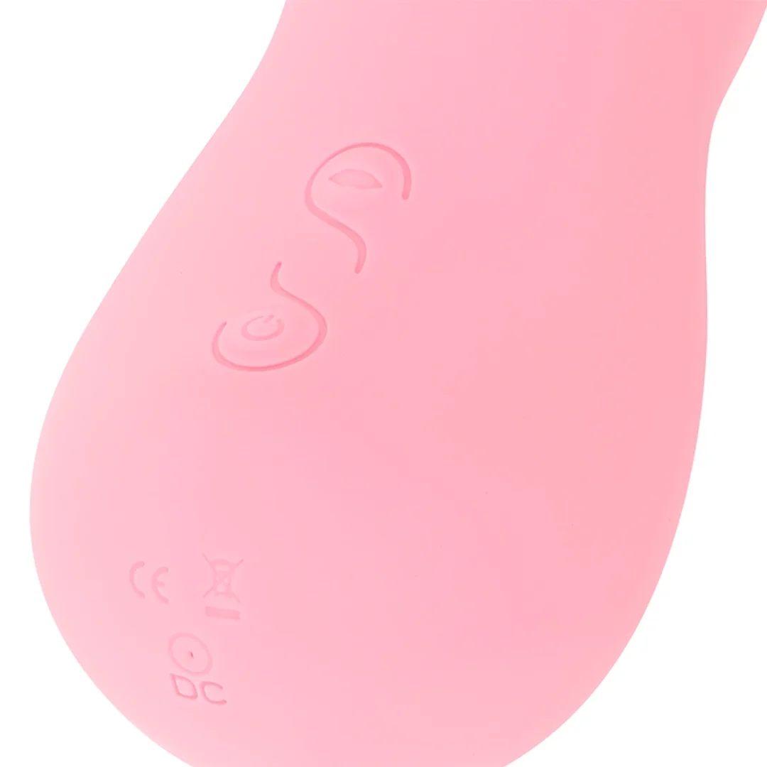 Ohmama Stymulator Clitoralny 10 Trybow Luksusowy Design Biało-Złoty — zdjęcie 4