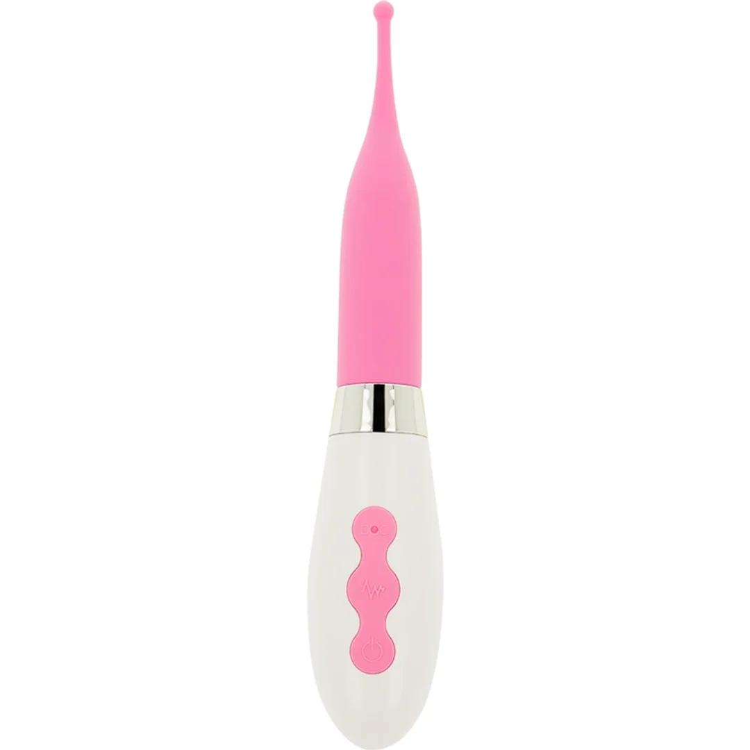 OHMAMA Stymulator Ładowany USB 10 Trybow Wibracji Silikonowy 20cm — zdjęcie 2