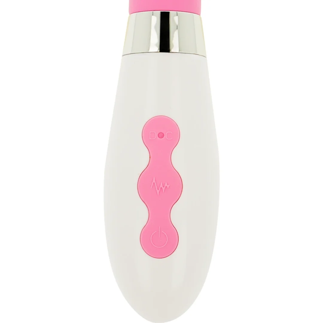 OHMAMA Stymulator Ładowany USB 10 Trybow Wibracji Silikonowy 20cm — zdjęcie 4