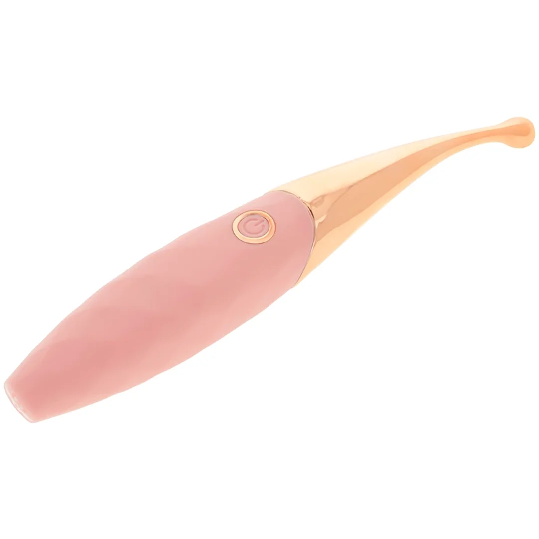 OHMAMA Stymulator punktowy 36 trybow rożowo-złoty ładowany USB — zdjęcie 2