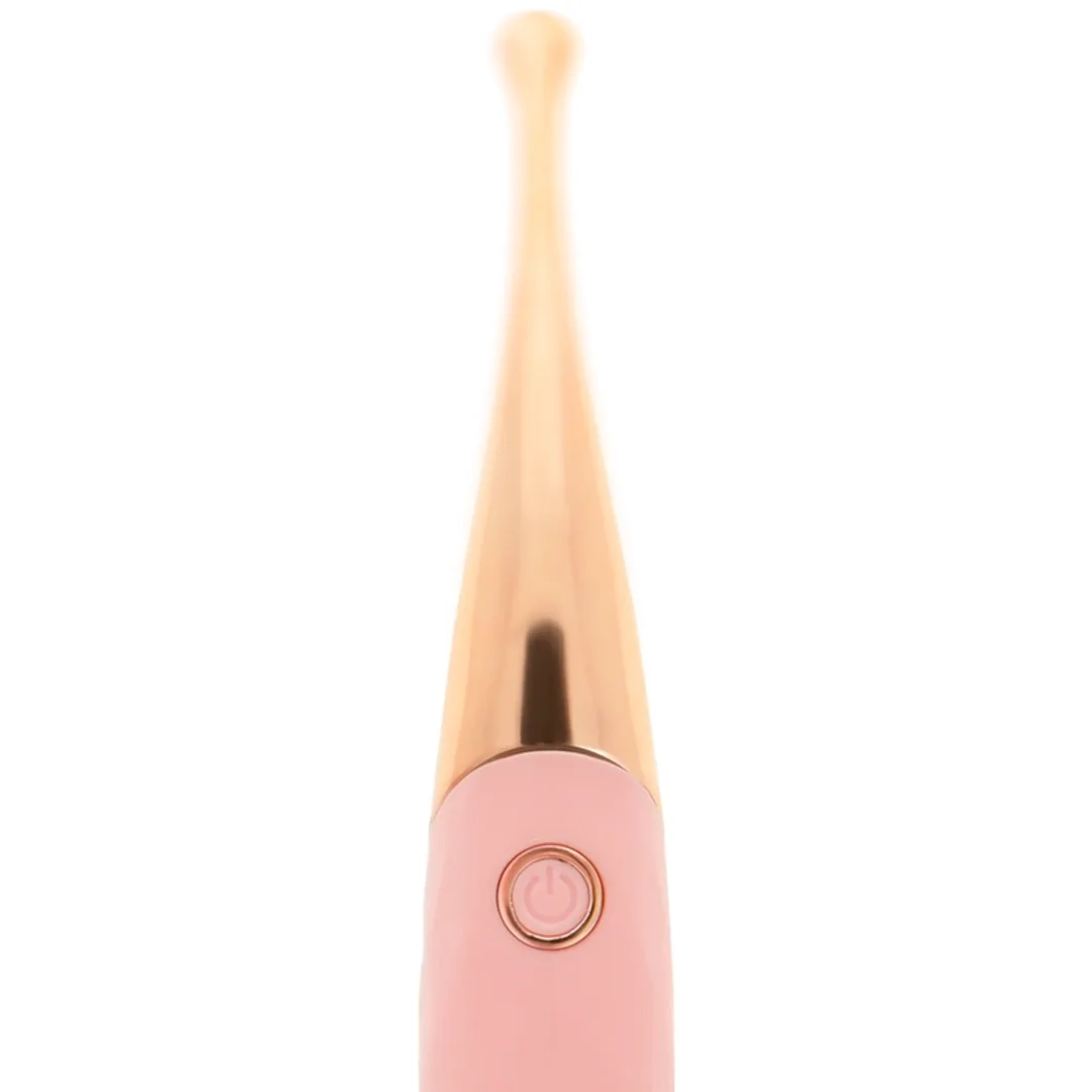 OHMAMA Stymulator punktowy 36 trybow rożowo-złoty ładowany USB — zdjęcie 3