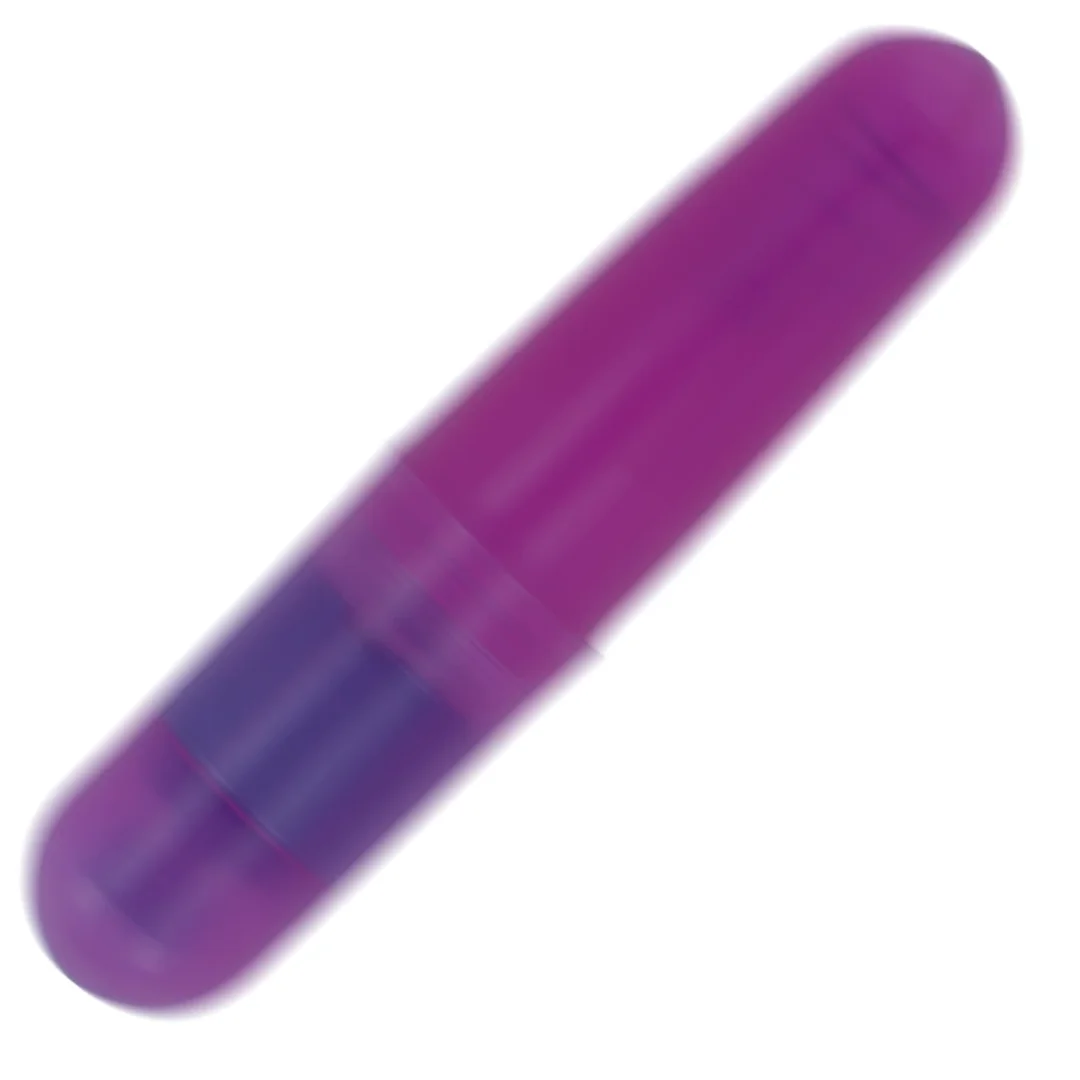Ohmama Wibrujący Pocisk Liliowy 110x23 mm PCV Precyzyjny Model — zdjęcie 3