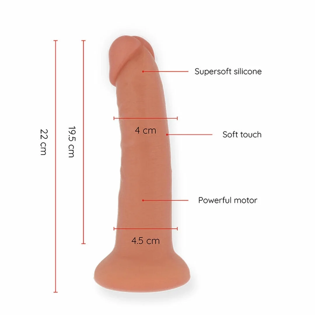 ONINDER Bogota Model Duży 22cm Silikonowy Wibrator 9 Trybow z Aplikacją — zdjęcie 3