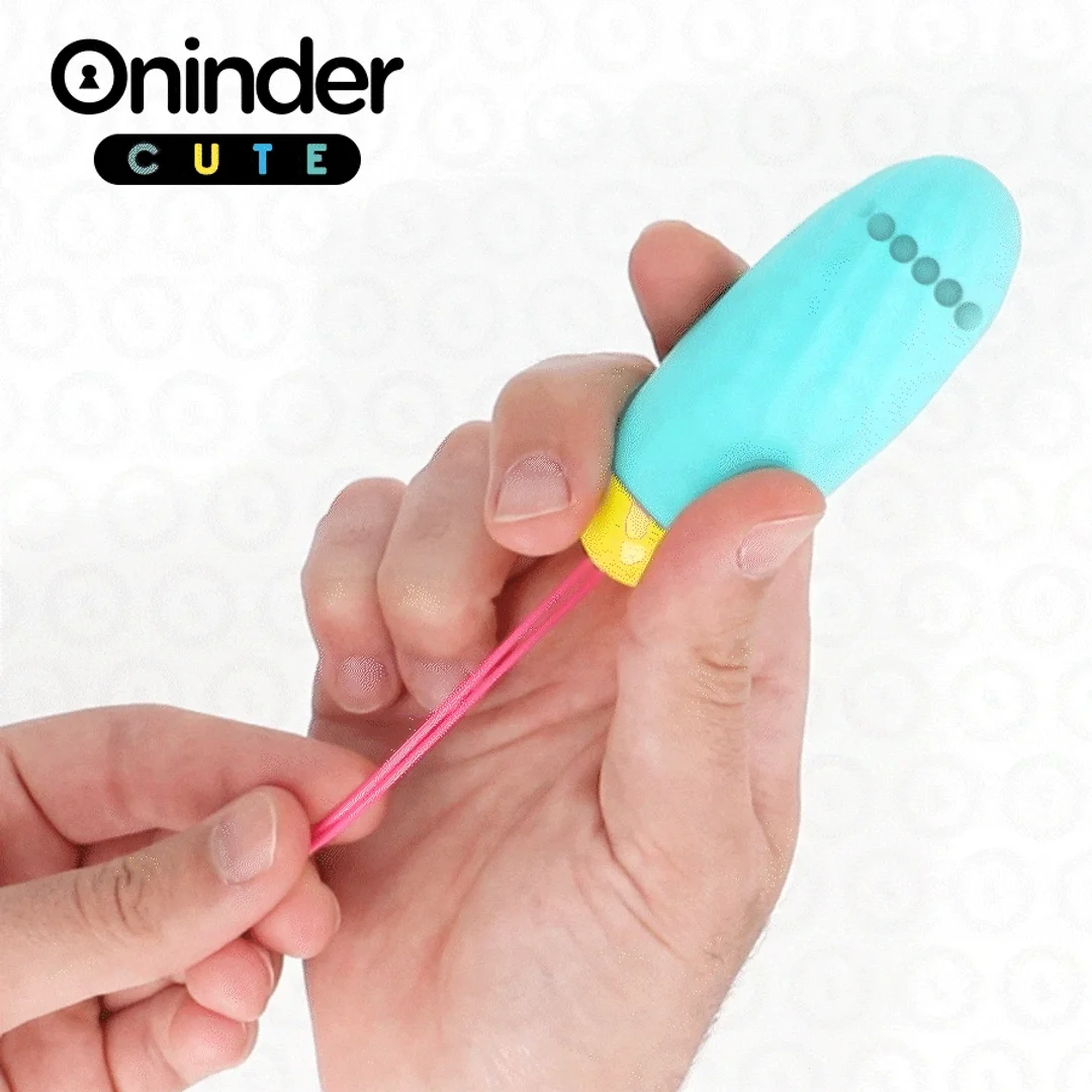 ONINDER CUTE Silikonowe Jajko Wibracyjne Sterowane Aplikacją Bluetooth IPX7 — zdjęcie 8