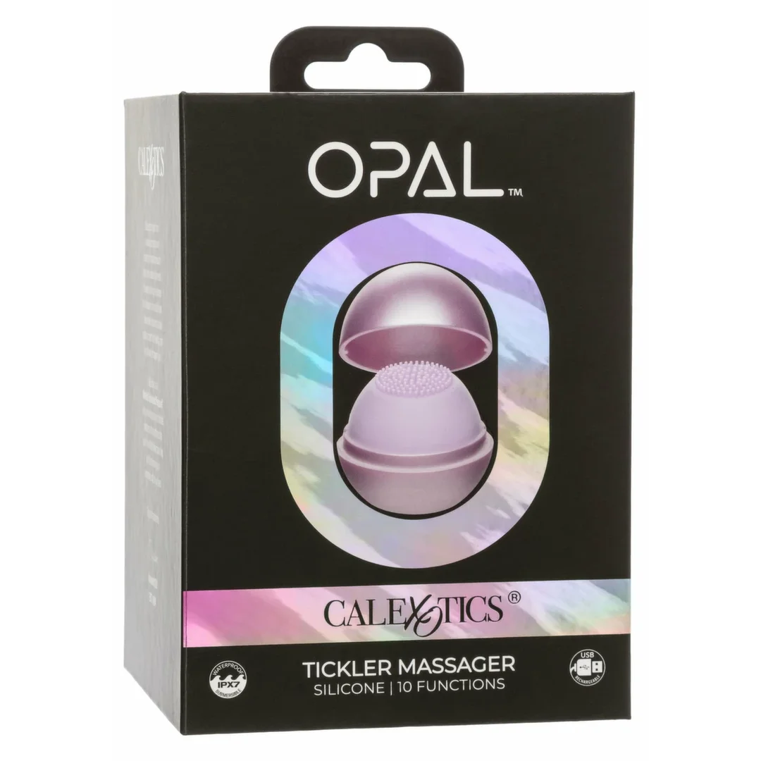 Opal Tickler Massager masażer silikonowy IPX7 10 trybow USB — zdjęcie 3