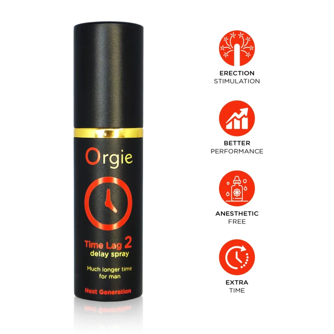 Orgie Time Lag 2 Spray do masażu opoźniający 10 ml 167 dawek — zdjęcie 2