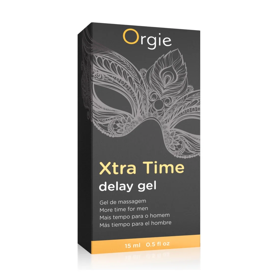 Orgie Xtra Time Delay Gel 15 ml - żel intymny wydłużający czas — zdjęcie 2