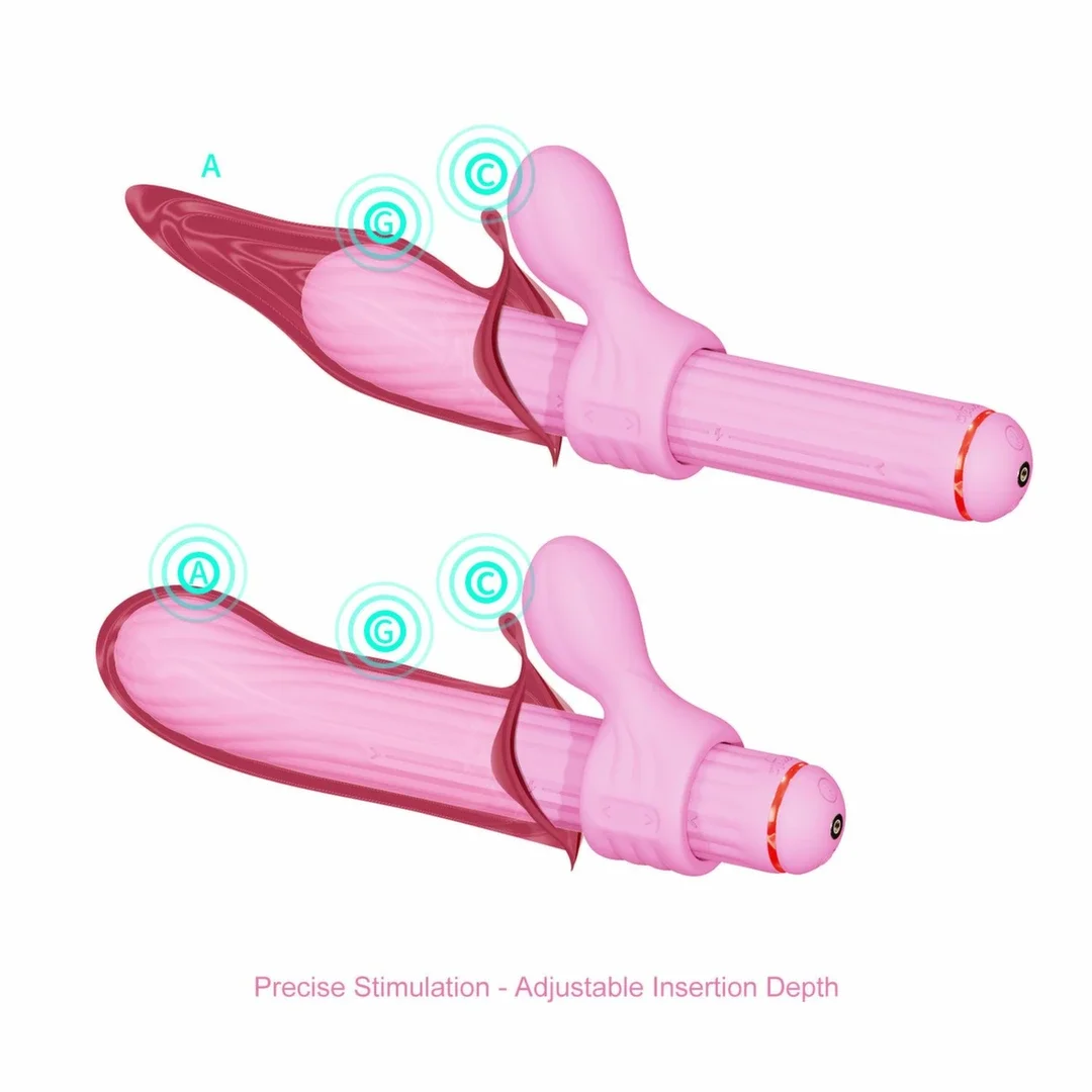 OTOUCH Magic Stick S1 Pink - Wielofunkcyjne urządzenie do masażu 4w1 — zdjęcie 5