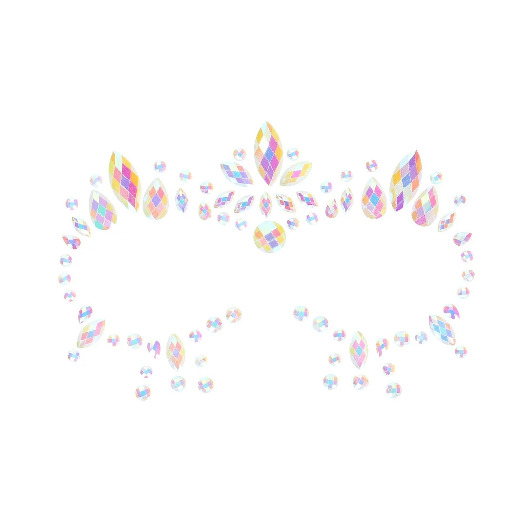 Ouch! by Shots Biżuteria na twarz samoprzylepna Bling Sticker wzor 2 — zdjęcie 3