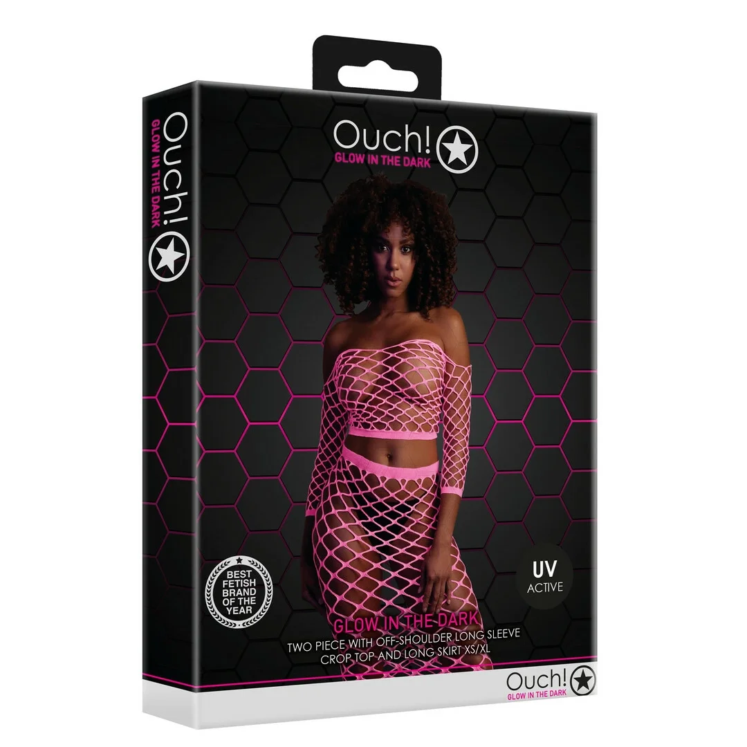 Ouch! by Shots Neon Komplet Top z Długim Rękawem i Długa Spodnica XS/L — zdjęcie 2