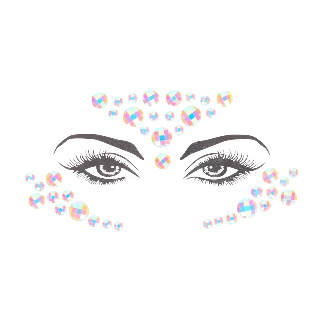 Ouch! by Shots ozdobne naklejki na twarz świecące Bling Sticker — zdjęcie 4