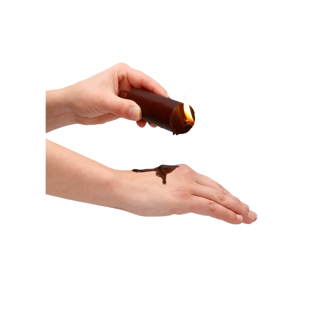 Ouch! by Shots Woskowa świeca zapach czekolady niska temperatura 120g — zdjęcie 5