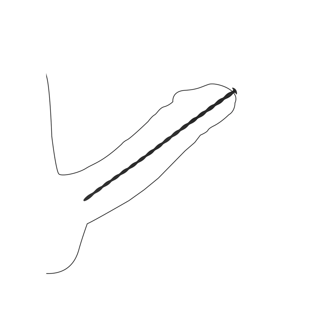 Ouch! by Shots Zestaw silikonowych spiralnych zaślepek 4 rozmiary 30 cm — zdjęcie 6