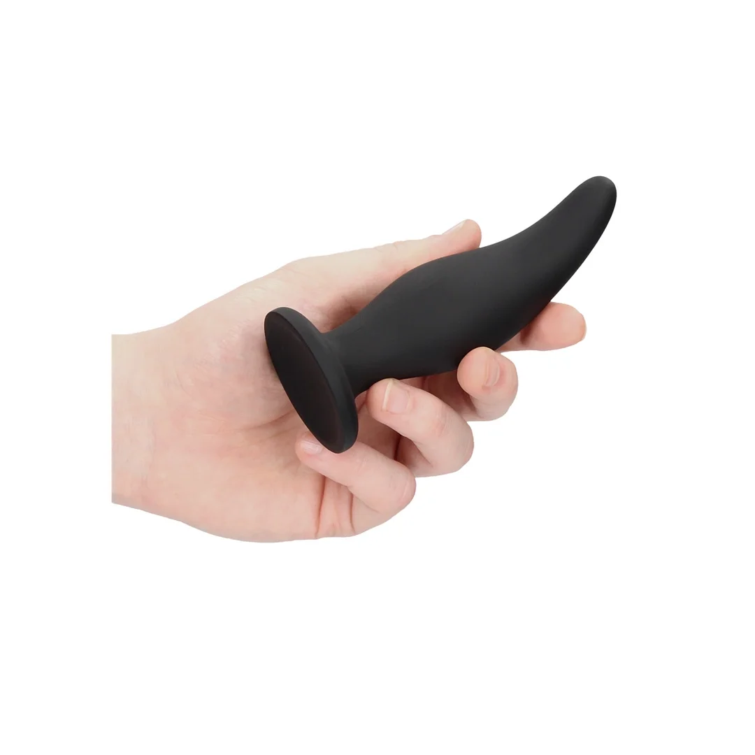 Ouch! Curve silikonowy korek z przyssawką - anatomiczny kształt — zdjęcie 2