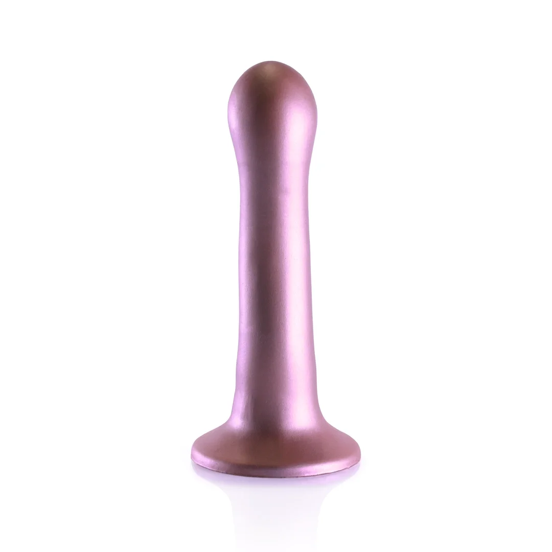 Ouch! Curvy G-Spot 17 cm ultra miękki model silikonowy z przyssawką — zdjęcie 3