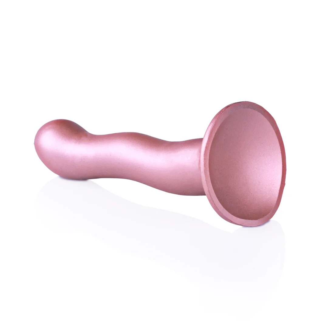 Ouch! Curvy G-Spot 17 cm ultra miękki model silikonowy z przyssawką — zdjęcie 4