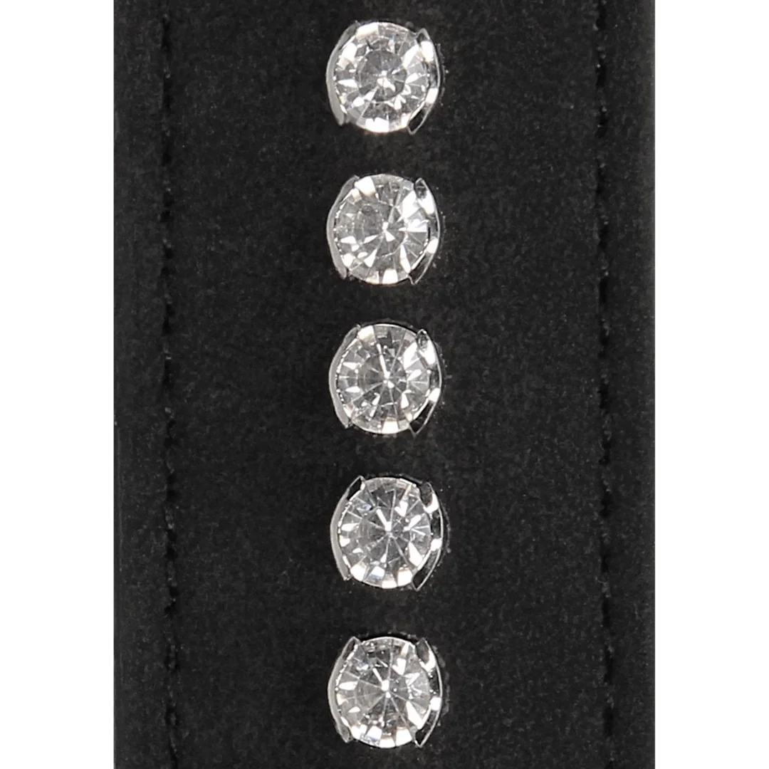 Ouch! Diamond Studded Oddychająca Kula z Regulowanymi Paseczkami — zdjęcie 4