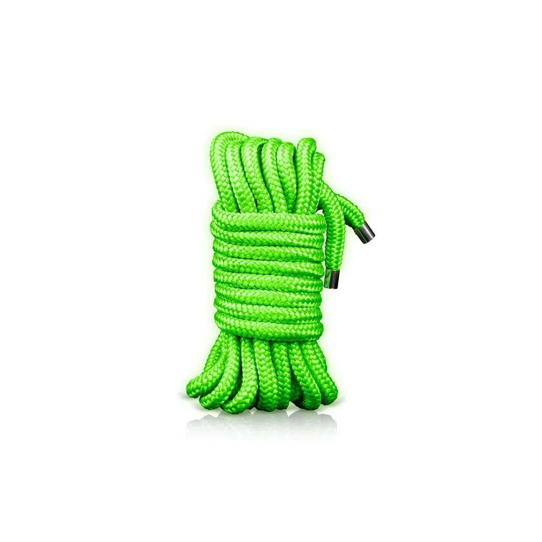 Ouch! Lina fluorescencyjna świecąca 5 m zielona - Glow in the Dark — zdjęcie 2
