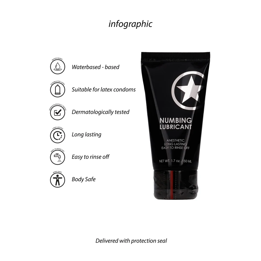 Ouch! Lubrykant wodny z mentolem 50 ml - działanie chłodzące — zdjęcie 3