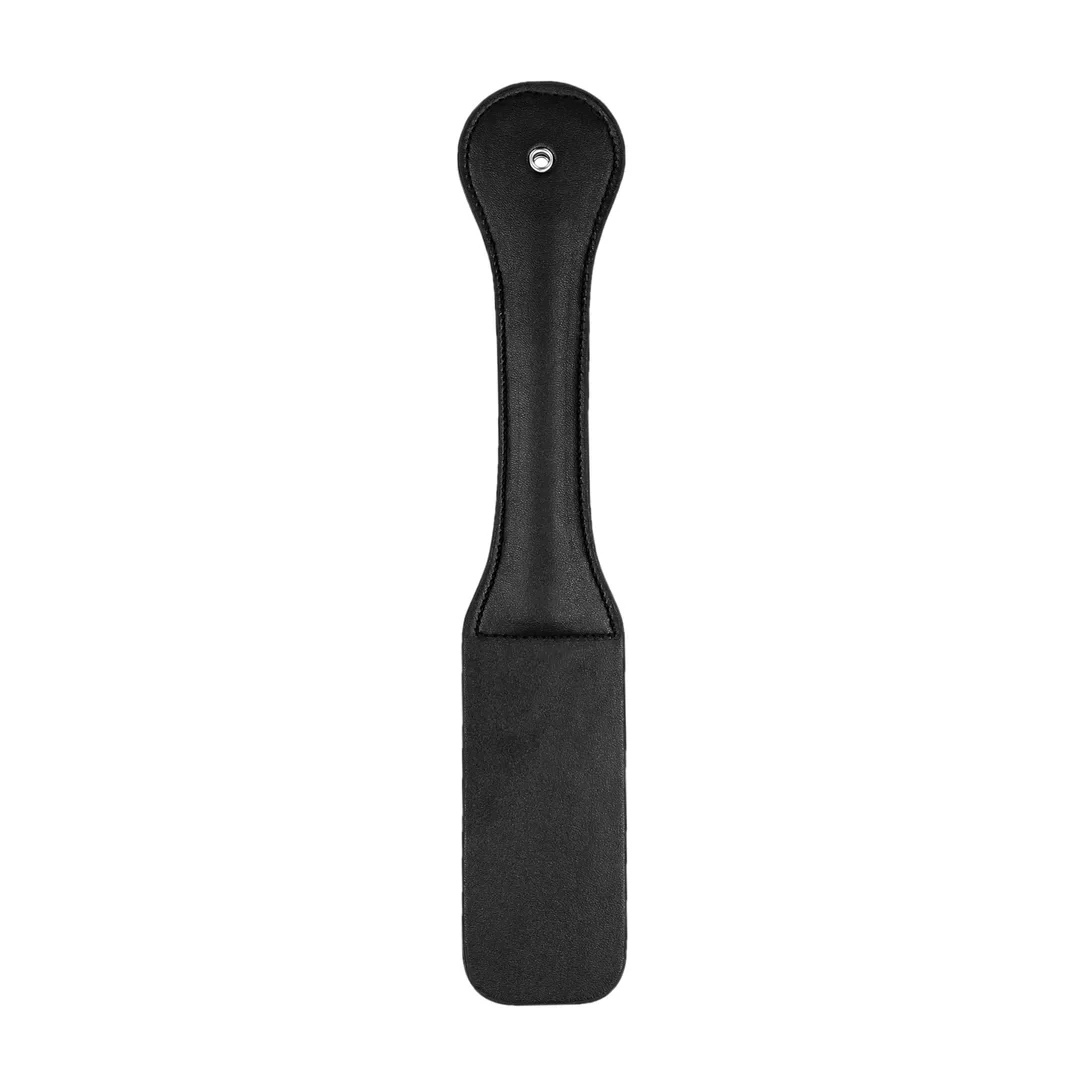 Ouch! Paddle LOVE - wytrzymała skora, unikalny wzor, czarne — zdjęcie 2