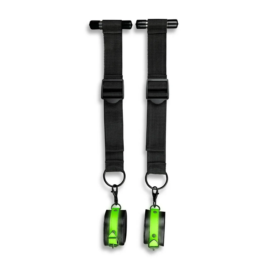 Ouch! Zestaw do mocowania na drzwi świecący w ciemności, model Glow-in-the-Dark — zdjęcie 2