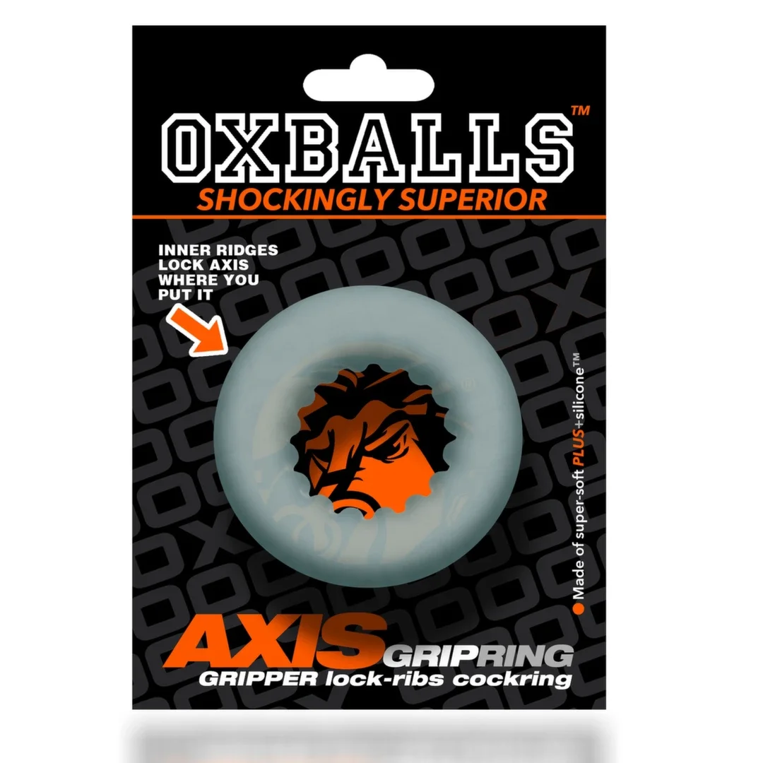 Oxballs Axis Rib Griphold pierścień elastyczny Clear Ice 5 cm — zdjęcie 3
