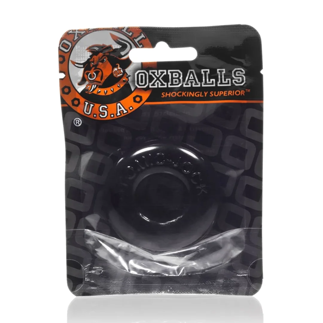 Oxballs Do-Nut 2 okrągły pierścień elastyczny czarny 5,1 cm — zdjęcie 2