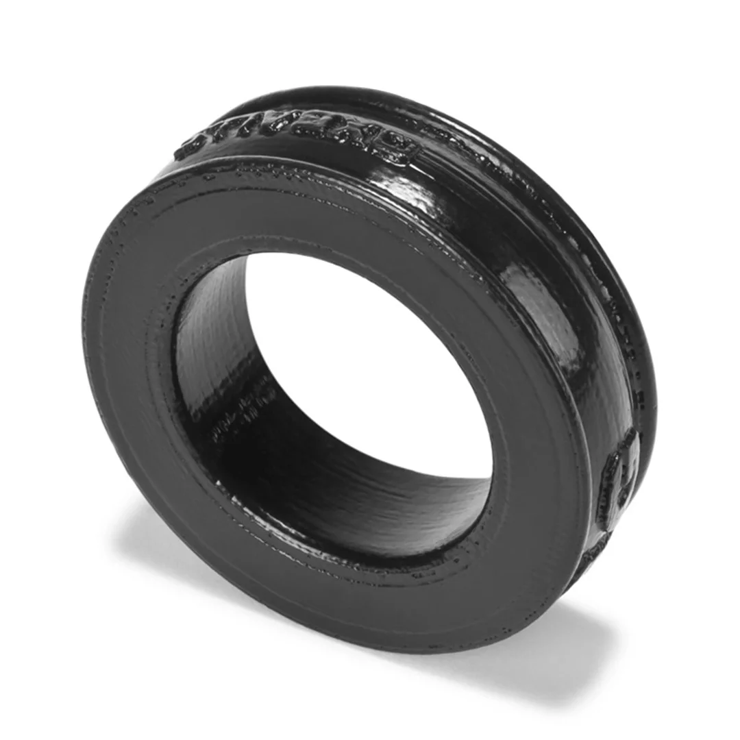 Oxballs Pig-Ring silikonowy pierścień anatomiczny czarny 3,5 cm — zdjęcie 3