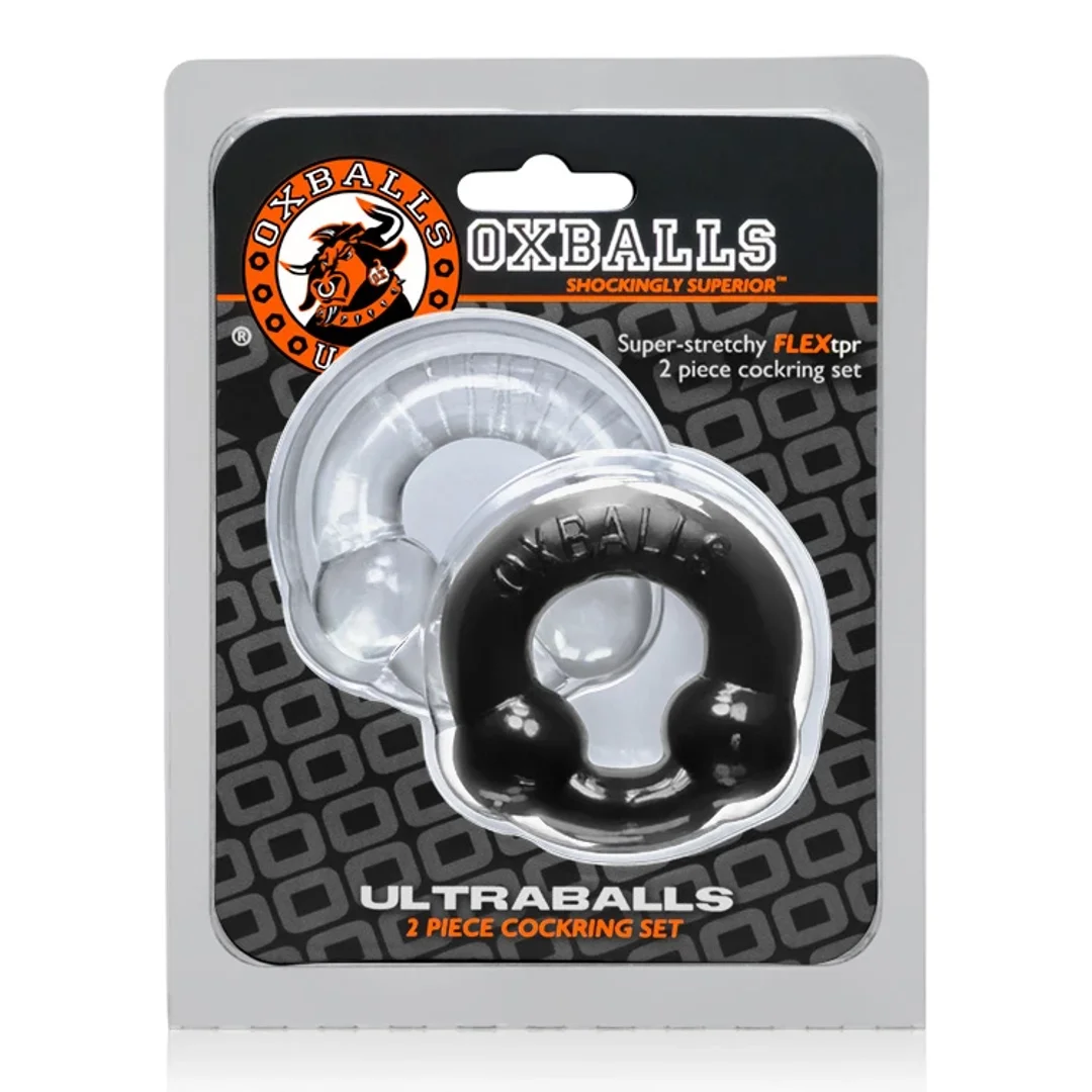 Oxballs Ultraballs 2-pack elastyczne pierścienie anatomiczne FLEX-TPR mix — zdjęcie 2