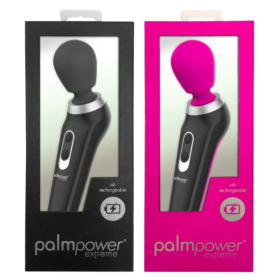 PalmPower Extreme czarny - profesjonalny masażer rożdżkowy, ładowalny — zdjęcie 3