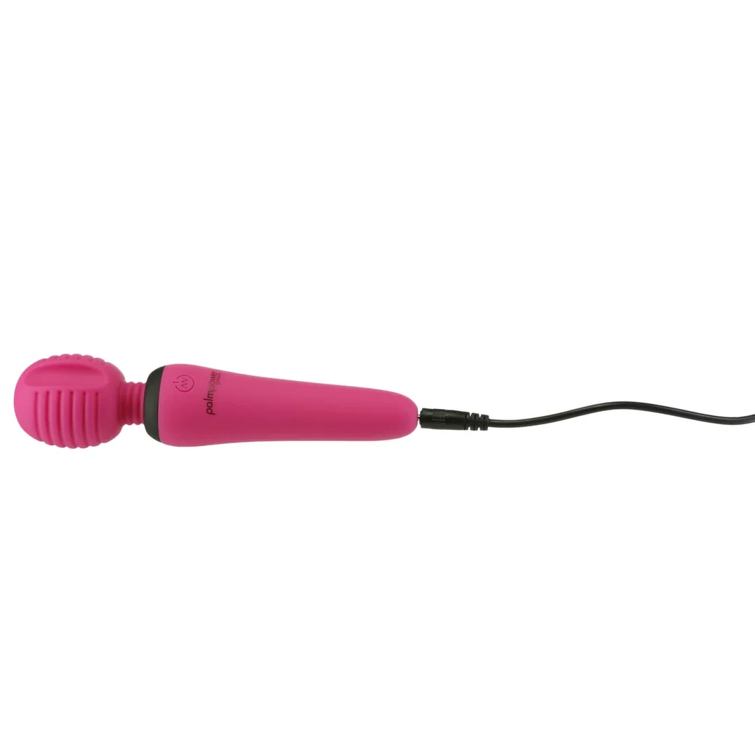PalmPower Groove Mini Wand Masażer Ręczny Fuchsia 15,2 cm USB — zdjęcie 3