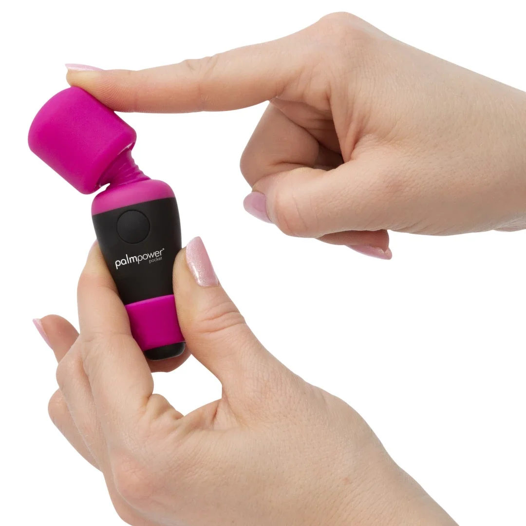 PalmPower Pocket Wand Massager - miniaturowy masażer podręczny USB — zdjęcie 3