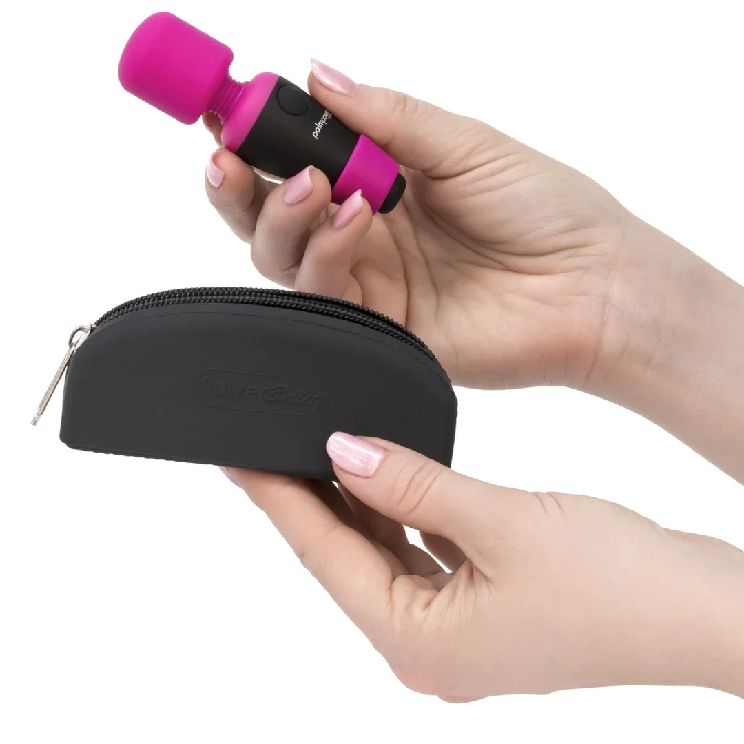 PalmPower Pocket Wand Massager - miniaturowy masażer podręczny USB — zdjęcie 4