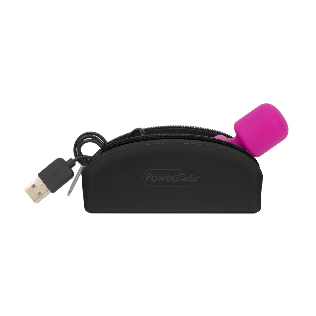 PalmPower Pocket Wand Massager - miniaturowy masażer podręczny USB — zdjęcie 6