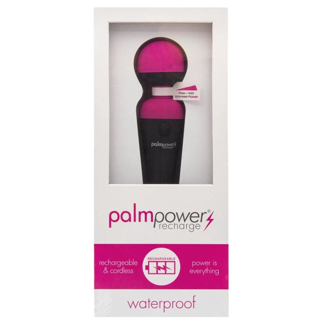 PalmPower Recharge bezprzewodowy masażer relaksacyjny USB silikon — zdjęcie 2