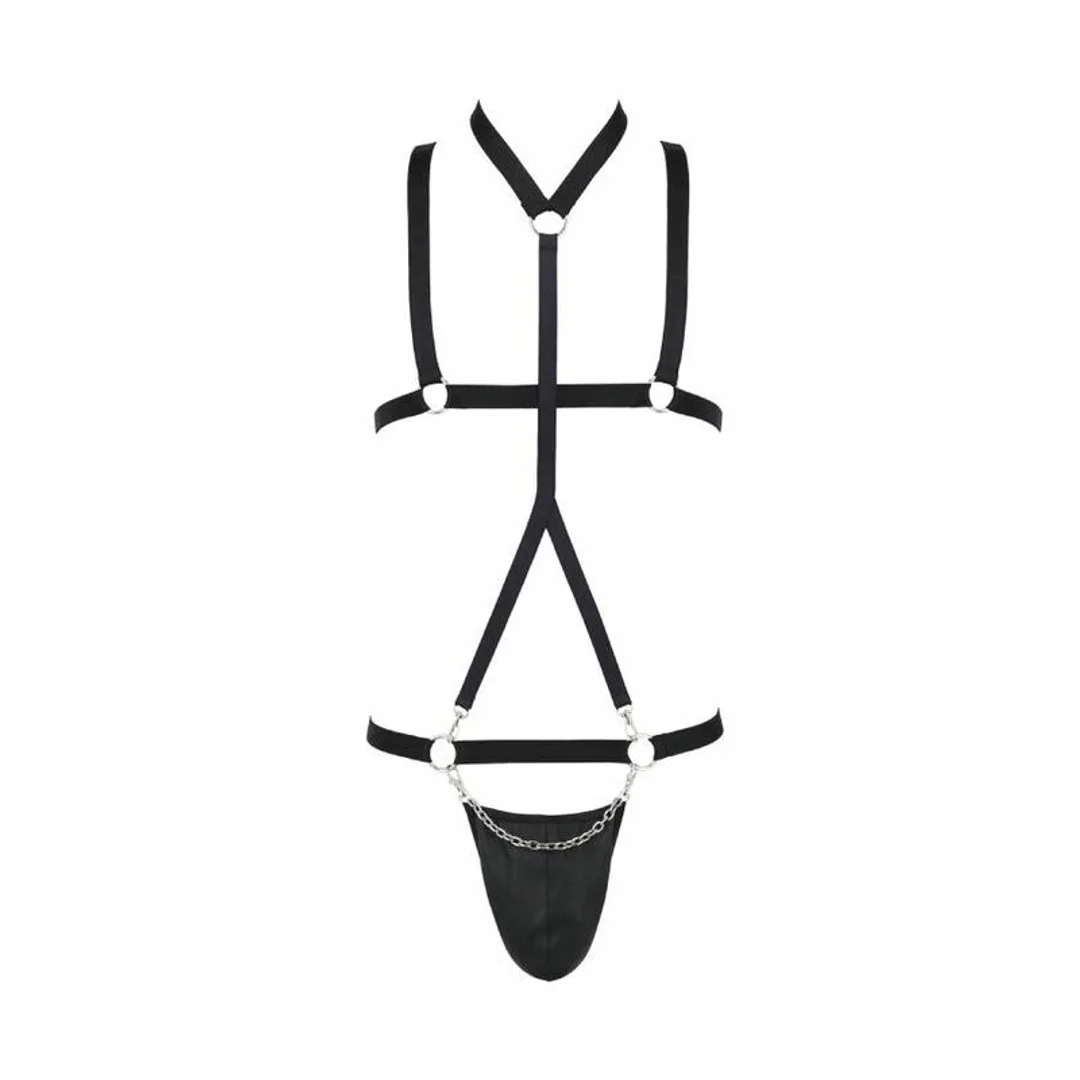 Passion Andrew Black komplet bielizny męskiej L/XL czarny — zdjęcie 5