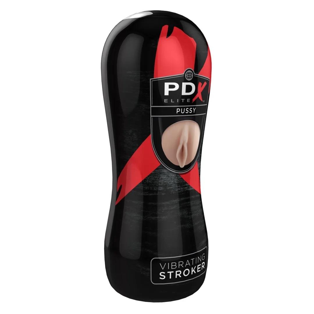PDX Elite Vibrating Intimate System model z wymiennym rękawem 17,5 cm — zdjęcie 2