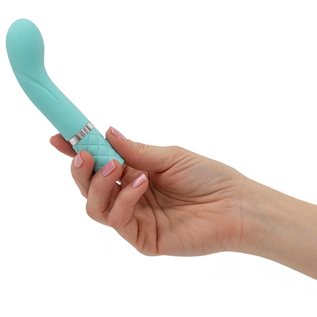 Pillow Talk Racy Teal - mini urządzenie wibrujące, silikon, 12,7 cm — zdjęcie 3
